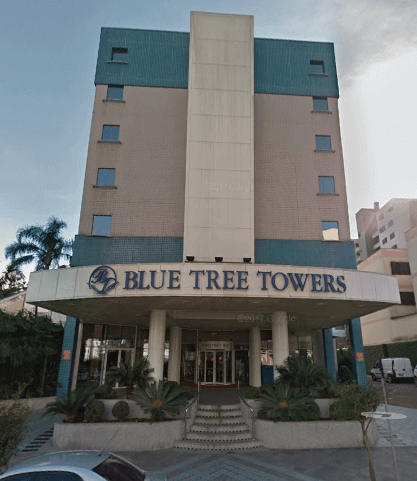 Blue tree towers